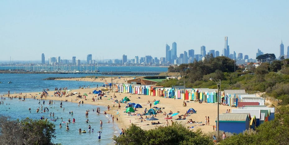 Brighton beach, Melbourne, AU. 
