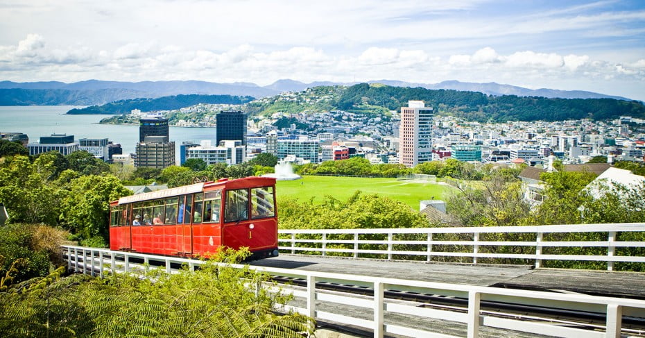 Cable Car, Wellington, New Zealand. 