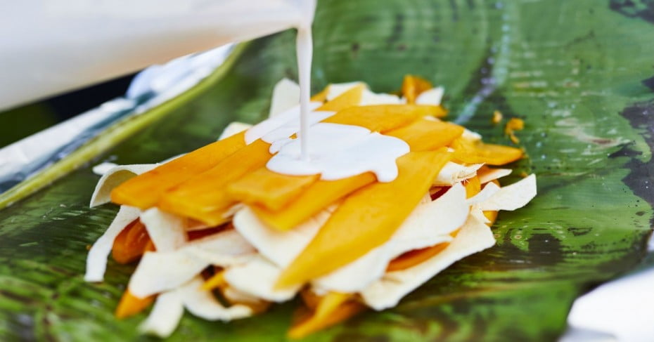 Traditional Fruit Dessert, Niue. 